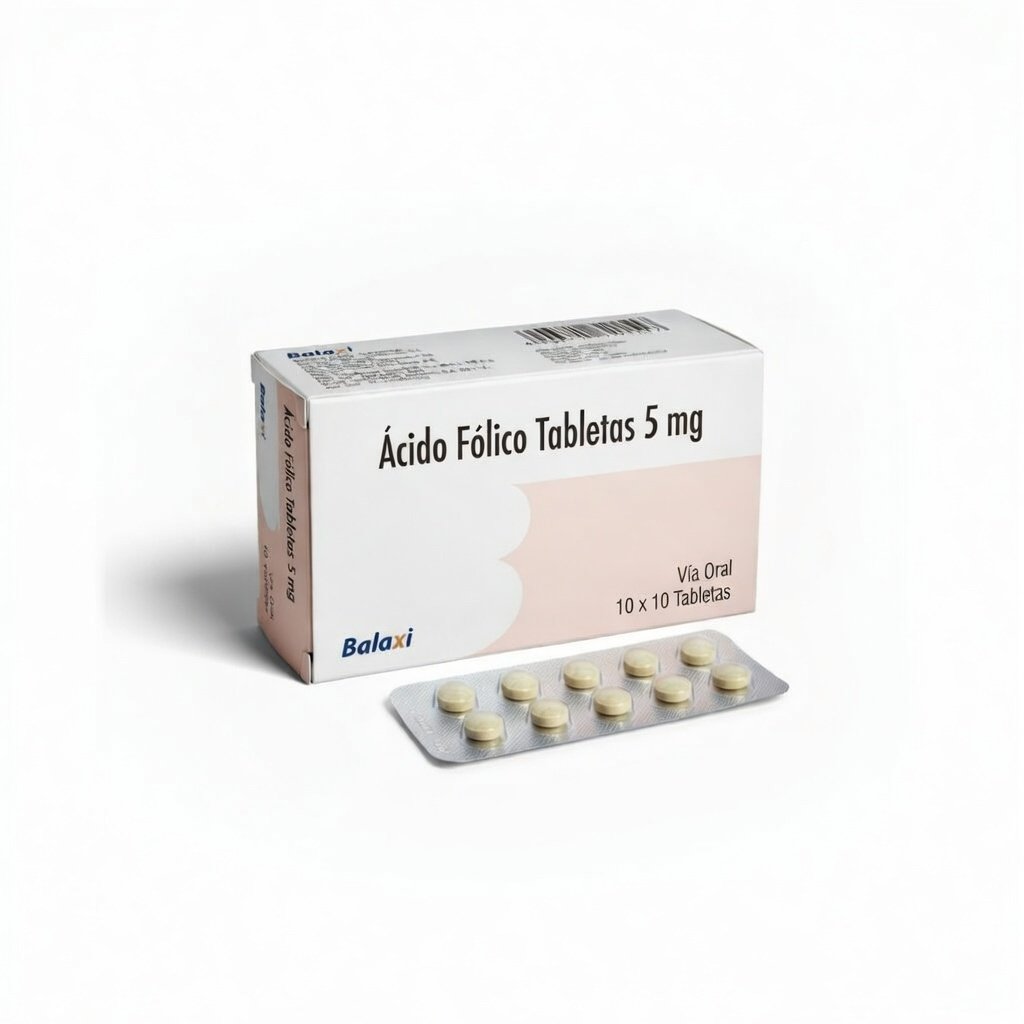 Ácido fólico 5 mg